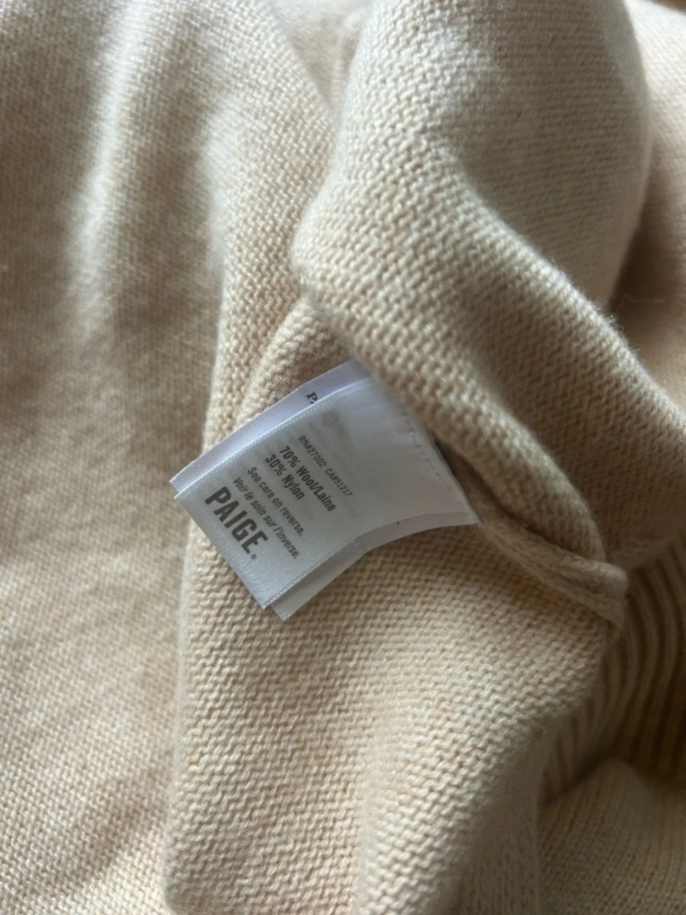 Paige Raundi Wool-Blend Cold Shoulder Sweater Dress XS NWT - Picture 3 of 12